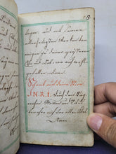 Load image into Gallery viewer, Morgen-Gebeth. German Manuscript Book of Prayer, Circa 1800. Enhanced with Colorful Headers and Full-Page Illustrations