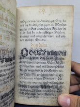 Load image into Gallery viewer, Morgen Gebether. German Manuscript Book of Prayer, 1782. Tremendous and Well Detailed Initials of Varying Hues