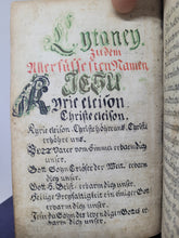 Load image into Gallery viewer, Morgen Gebether. German Manuscript Book of Prayer, 1782. Tremendous and Well Detailed Initials of Varying Hues