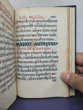 Load image into Gallery viewer, Calendarium Exhibens Methodum practicam Bene Moriendi, Circa 1685-1700. Latin Manuscript Calendar of Saints and the Art of Dying Well, with Prayers and Invocations for the Year. Manuscript Edition of the 17th Century Printed Work