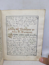 Load image into Gallery viewer, Morgens-Gebether. German Manuscript Book of Prayer, Circa 1750. Beautiful Calligraphy and Detailed Initials