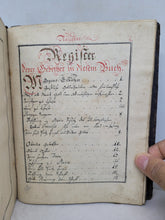 Load image into Gallery viewer, Morgens-Gebether. German Manuscript Book of Prayer, Circa 1750. Beautiful Calligraphy and Detailed Initials