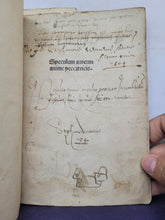 Load image into Gallery viewer, Speculum Animae Peccatricis, about 1486-1488. Extremely Scarce and Rubricated edition of this Popular Ascetic Work