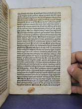 Load image into Gallery viewer, Speculum Animae Peccatricis, about 1486-1488. Extremely Scarce and Rubricated edition of this Popular Ascetic Work