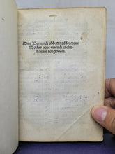 Load image into Gallery viewer, Modus Bene Vivendi in Christianam Religionem, 1494