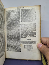 Load image into Gallery viewer, Sermones Dominicales per Totum Annum, 1492. With a Heavily Annotated Index, Rubricated Throughout