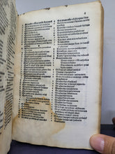 Load image into Gallery viewer, Summa Casuum Conscientiae. Sixtus IV: Bulla "Etsi dominici gregis" 30 Dec. 1479. Rubricae iuris civilis et canonici (Summa rosella), 1495. One of the Most Famous 15th Century Confessor Manuals