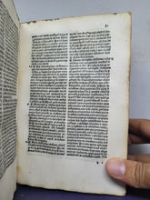 Load image into Gallery viewer, Summa Casuum Conscientiae. Sixtus IV: Bulla "Etsi dominici gregis" 30 Dec. 1479. Rubricae iuris civilis et canonici (Summa rosella), 1495. One of the Most Famous 15th Century Confessor Manuals