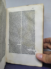 Load image into Gallery viewer, Summa Casuum Conscientiae. Sixtus IV: Bulla "Etsi dominici gregis" 30 Dec. 1479. Rubricae iuris civilis et canonici (Summa rosella), 1495. One of the Most Famous 15th Century Confessor Manuals