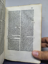 Load image into Gallery viewer, Summa Casuum Conscientiae. Sixtus IV: Bulla "Etsi dominici gregis" 30 Dec. 1479. Rubricae iuris civilis et canonici (Summa rosella), 1495. One of the Most Famous 15th Century Confessor Manuals