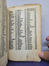 Load image into Gallery viewer, Summa Angelica de Casibus Conscientiae. With additions by Hieronymus Tornieli, 1495. Sparsely Annotated, With a Few Hand-drawn Manicules