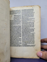 Load image into Gallery viewer, Summa Angelica de Casibus Conscientiae. With additions by Hieronymus Tornieli, 1495. Sparsely Annotated, With a Few Hand-drawn Manicules