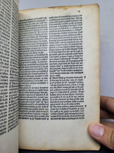 Load image into Gallery viewer, Summa Angelica de Casibus Conscientiae. With additions by Hieronymus Tornieli, 1495. Sparsely Annotated, With a Few Hand-drawn Manicules