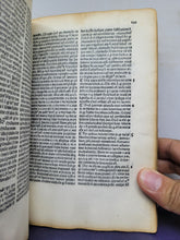 Load image into Gallery viewer, Summa Angelica de Casibus Conscientiae. With additions by Hieronymus Tornieli, 1495. Sparsely Annotated, With a Few Hand-drawn Manicules
