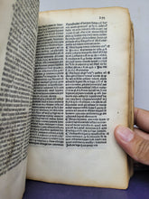Load image into Gallery viewer, Summa Angelica de Casibus Conscientiae. With additions by Hieronymus Tornieli, 1495. Sparsely Annotated, With a Few Hand-drawn Manicules