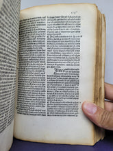 Load image into Gallery viewer, Summa Angelica de Casibus Conscientiae. With additions by Hieronymus Tornieli, 1495. Sparsely Annotated, With a Few Hand-drawn Manicules