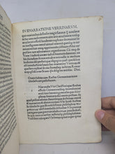 Load image into Gallery viewer, Orationes Multifarie a Philippo Beroaldo editae recogniteque cum appendicula aliarum quoque oratiuncularum, 1500. Extremely Scarce, With No Other Copies Recorded at Auction