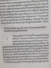Load image into Gallery viewer, Orationes Multifarie a Philippo Beroaldo editae recogniteque cum appendicula aliarum quoque oratiuncularum, 1500. Extremely Scarce, With No Other Copies Recorded at Auction