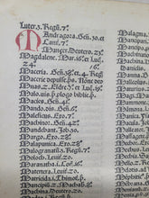 Load image into Gallery viewer, Mammotrectus super Bibliam, 1478. Nicely Rubricated, Early Biblical Dictionary, Second Venetian Edition