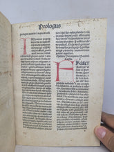 Load image into Gallery viewer, Mammotrectus super Bibliam, 1478. Nicely Rubricated, Early Biblical Dictionary, Second Venetian Edition
