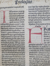 Load image into Gallery viewer, Mammotrectus super Bibliam, 1478. Nicely Rubricated, Early Biblical Dictionary, Second Venetian Edition