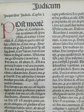 Load image into Gallery viewer, Mammotrectus super Bibliam, 1478. Nicely Rubricated, Early Biblical Dictionary, Second Venetian Edition