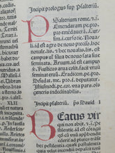 Load image into Gallery viewer, Mammotrectus super Bibliam, 1478. Nicely Rubricated, Early Biblical Dictionary, Second Venetian Edition