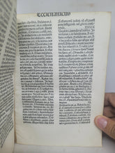 Load image into Gallery viewer, Mammotrectus super Bibliam, 1478. Nicely Rubricated, Early Biblical Dictionary, Second Venetian Edition