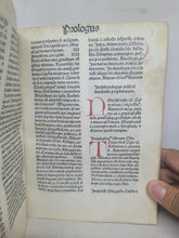 Load image into Gallery viewer, Mammotrectus super Bibliam, 1478. Nicely Rubricated, Early Biblical Dictionary, Second Venetian Edition