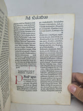 Load image into Gallery viewer, Mammotrectus super Bibliam, 1478. Nicely Rubricated, Early Biblical Dictionary, Second Venetian Edition