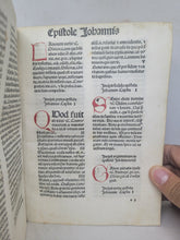 Load image into Gallery viewer, Mammotrectus super Bibliam, 1478. Nicely Rubricated, Early Biblical Dictionary, Second Venetian Edition
