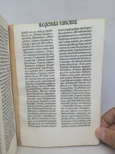 Load image into Gallery viewer, Mammotrectus super Bibliam, 1478. Nicely Rubricated, Early Biblical Dictionary, Second Venetian Edition