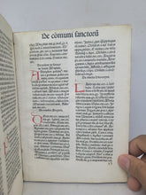 Load image into Gallery viewer, Mammotrectus super Bibliam, 1478. Nicely Rubricated, Early Biblical Dictionary, Second Venetian Edition