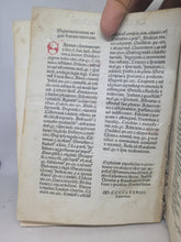 Load image into Gallery viewer, Mammotrectus super Bibliam, 1478. Nicely Rubricated, Early Biblical Dictionary, Second Venetian Edition