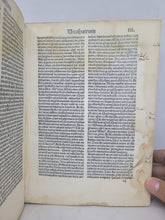 Load image into Gallery viewer, Vitae Sanctorum Patrum, Sive Vitas Patrum. Add: De Laude et Effectu Virtutum. Pseudo- Macarius: Epistola ad monachos, 1483. With Some Handwritten Marginalia