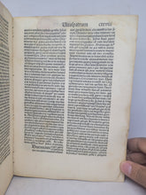 Load image into Gallery viewer, Vitae Sanctorum Patrum, Sive Vitas Patrum. Add: De Laude et Effectu Virtutum. Pseudo- Macarius: Epistola ad monachos, 1483. With Some Handwritten Marginalia