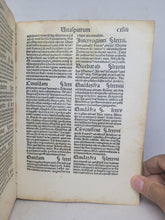 Load image into Gallery viewer, Vitae Sanctorum Patrum, Sive Vitas Patrum. Add: De Laude et Effectu Virtutum. Pseudo- Macarius: Epistola ad monachos, 1483. With Some Handwritten Marginalia