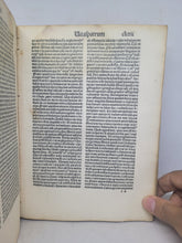 Load image into Gallery viewer, Vitae Sanctorum Patrum, Sive Vitas Patrum. Add: De Laude et Effectu Virtutum. Pseudo- Macarius: Epistola ad monachos, 1483. With Some Handwritten Marginalia