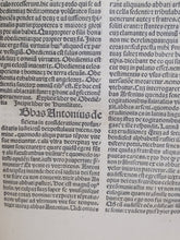 Load image into Gallery viewer, Vitae Sanctorum Patrum, Sive Vitas Patrum. Add: De Laude et Effectu Virtutum. Pseudo- Macarius: Epistola ad monachos, 1483. With Some Handwritten Marginalia