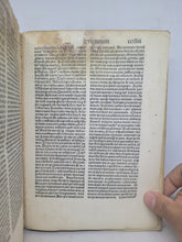 Load image into Gallery viewer, Vitae Sanctorum Patrum, Sive Vitas Patrum. Add: De Laude et Effectu Virtutum. Pseudo- Macarius: Epistola ad monachos, 1483. With Some Handwritten Marginalia