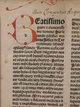 Load image into Gallery viewer, Expositio Super Toto Psalterio, 1482. Beautifully Rubricated with Magnificent Flourishes