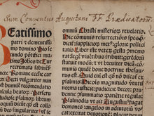 Load image into Gallery viewer, Expositio Super Toto Psalterio, 1482. Beautifully Rubricated with Magnificent Flourishes