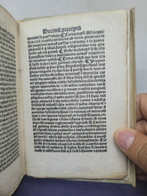 Load image into Gallery viewer, Praeceptorium, 1495(?). Unusually Rare Incunable Edition