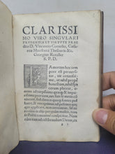 Load image into Gallery viewer, Hesiodi Ascraei Poema inscriptum; Bound With; Hesiodi Ascraei Opera Et DiesBound With; In Hesiodi Libros De Opere, 1548/1546/1543. Sammelband of Hesiod’s Works, with the Original Greek
