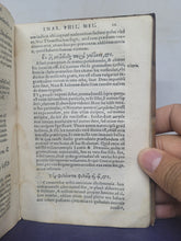 Load image into Gallery viewer, Hesiodi Ascraei Poema inscriptum; Bound With; Hesiodi Ascraei Opera Et DiesBound With; In Hesiodi Libros De Opere, 1548/1546/1543. Sammelband of Hesiod’s Works, with the Original Greek