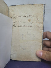 Load image into Gallery viewer, Sermones Gabrielis Barelete Tam Quadragesimales Quam de Sanctis, 1536. Tomus Primus and Secondus Bound in One. With Annotations and 8 Leaves Partially Supplemented by an Early Hand