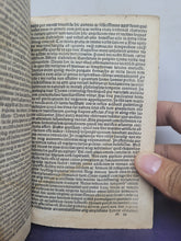 Load image into Gallery viewer, Sermones Gabrielis Barelete Tam Quadragesimales Quam de Sanctis, 1536. Tomus Primus and Secondus Bound in One. With Annotations and 8 Leaves Partially Supplemented by an Early Hand