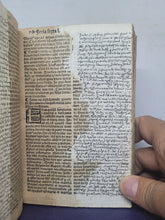 Load image into Gallery viewer, Sermones Gabrielis Barelete Tam Quadragesimales Quam de Sanctis, 1536. Tomus Primus and Secondus Bound in One. With Annotations and 8 Leaves Partially Supplemented by an Early Hand