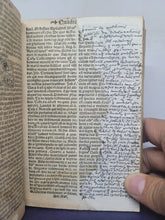 Load image into Gallery viewer, Sermones Gabrielis Barelete Tam Quadragesimales Quam de Sanctis, 1536. Tomus Primus and Secondus Bound in One. With Annotations and 8 Leaves Partially Supplemented by an Early Hand
