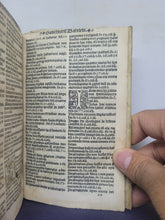 Load image into Gallery viewer, Sermones Gabrielis Barelete Tam Quadragesimales Quam de Sanctis, 1536. Tomus Primus and Secondus Bound in One. With Annotations and 8 Leaves Partially Supplemented by an Early Hand